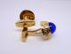 Cartier Cufflinks replica Gold & Blue (1)_th.JPG